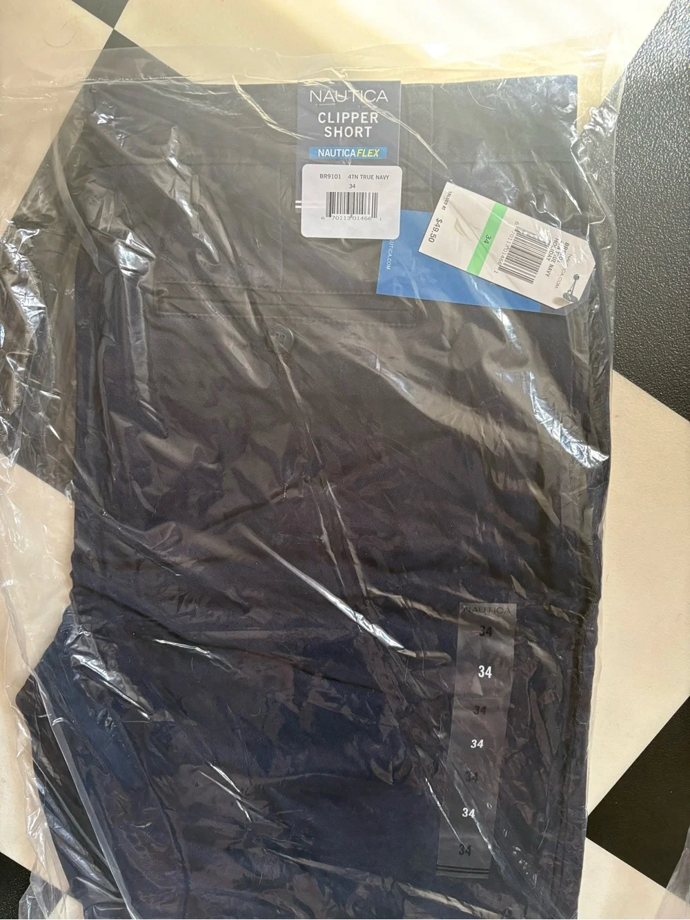 Four Pair of Nautica 34 Clipper Shorts- NEW - Picture 4 of 5